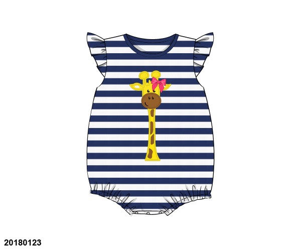 Girls Classic Giraffe Knit Bubble
