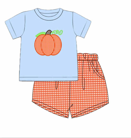 Pumpkin Short Set