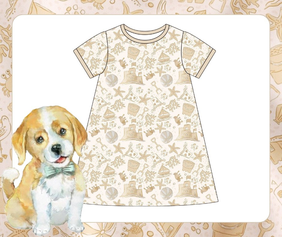 Girls Beach Bum Play Dress