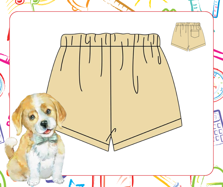 Boys Khaki Shorts