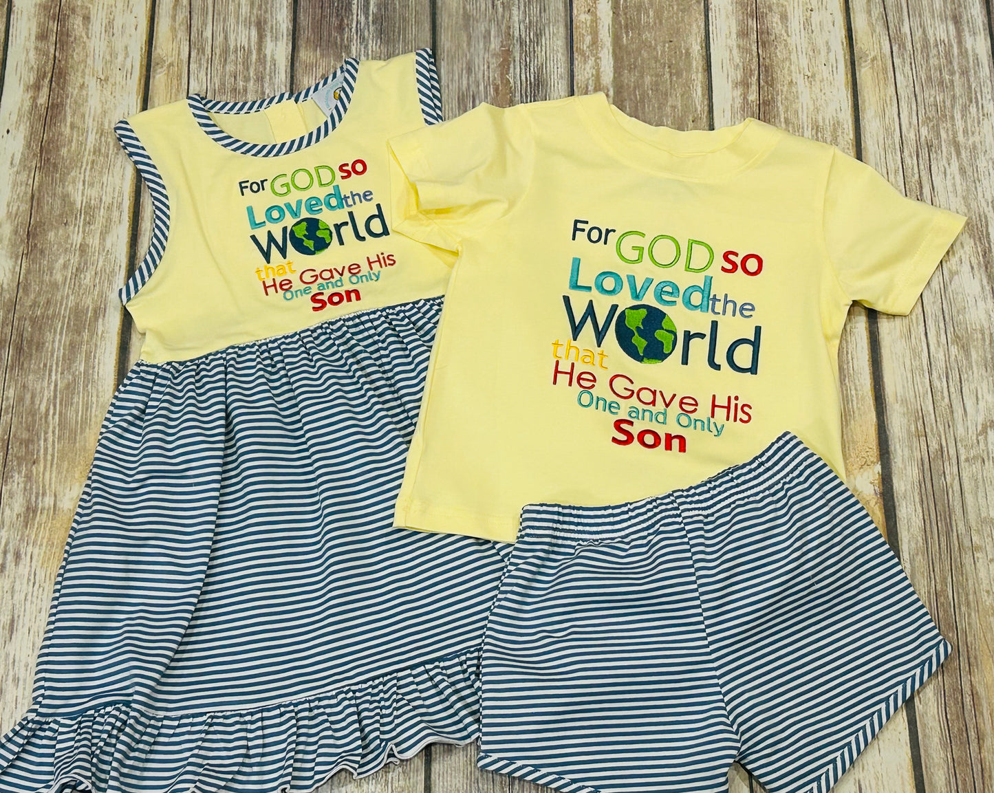 Girls For God So Loved Knit Dress