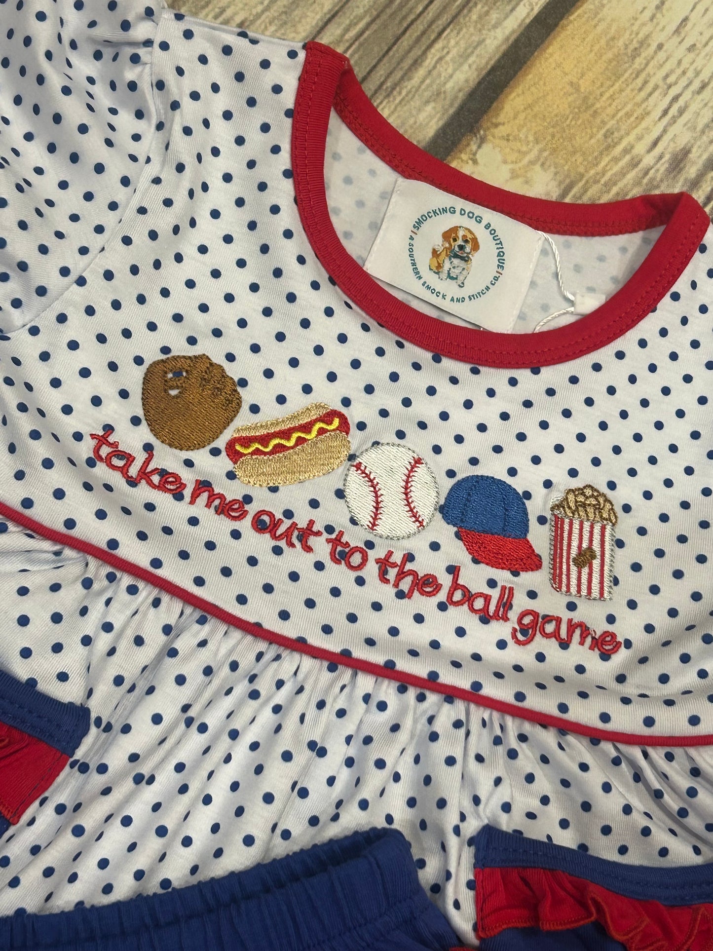 Girls Ball Game Diaper Set