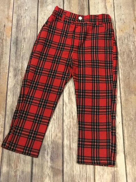 Boy's Plaid Pants ONLY!
