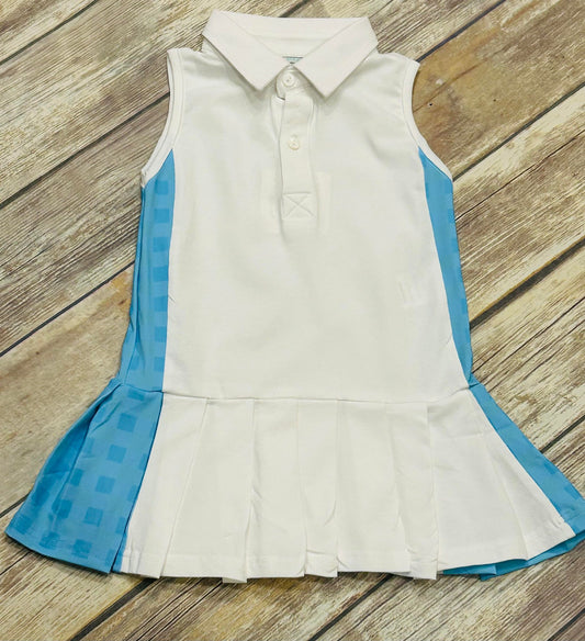 Knit Shorty Pleated Knit Dress