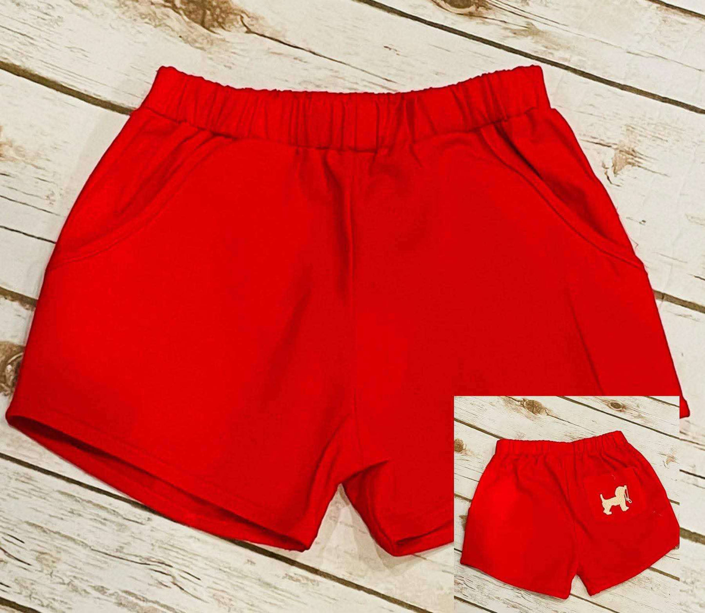 RED-Signature Shorty Shorts