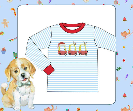 Boys Cozy Christmas Shirt