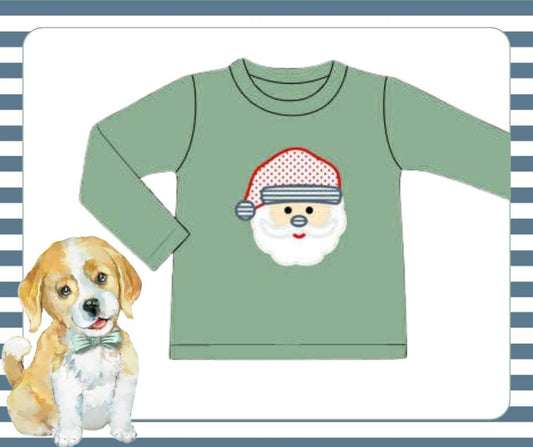 Bitty Santa Shirt Only