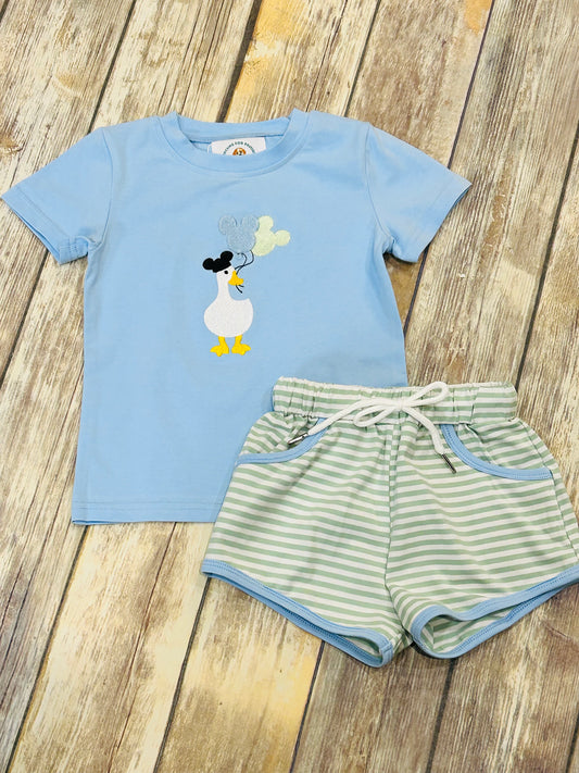 Boys Silly Mouse Short Set