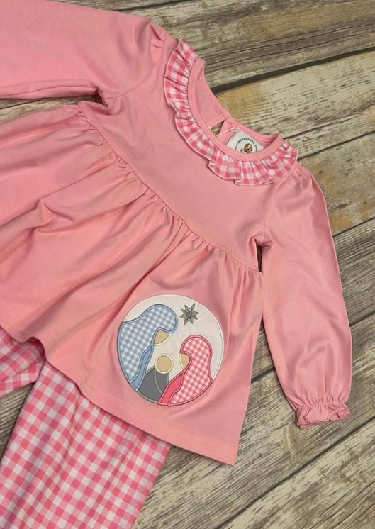 Girls Nativity PANT SET