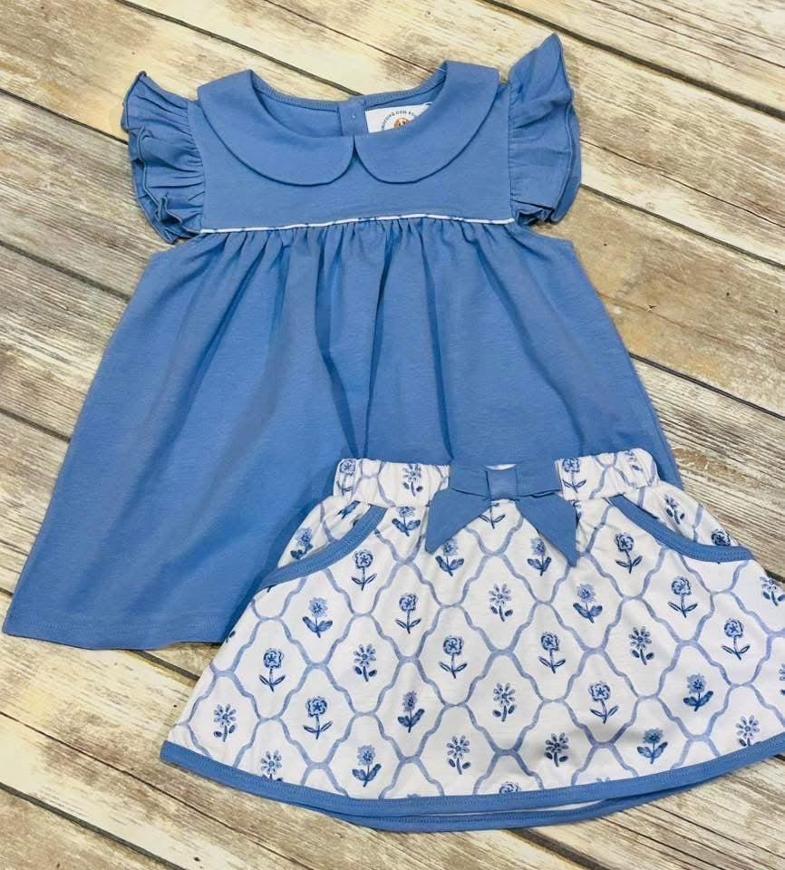 Girls  Spring Skort set