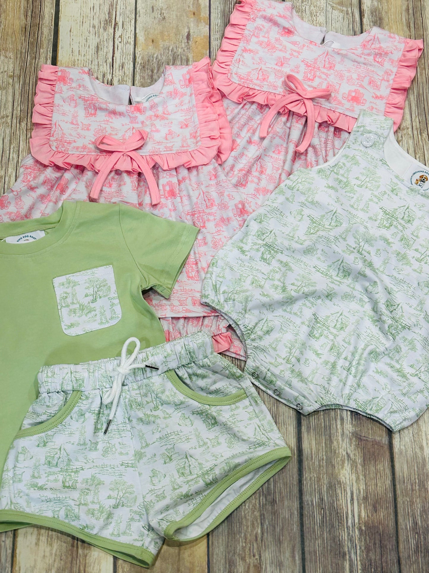 Boys Storytime Toile Bubble