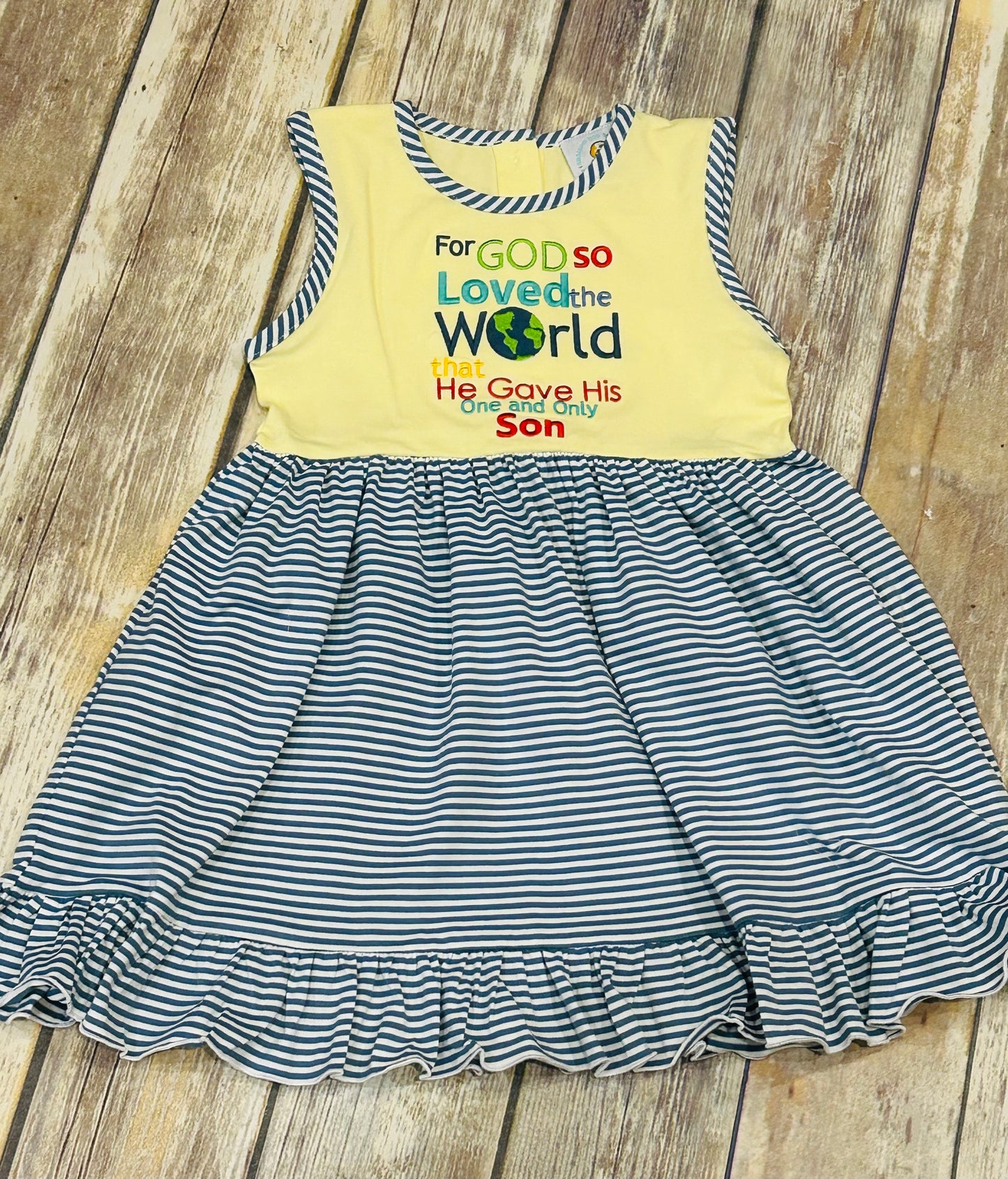 Girls For God So Loved Knit Dress