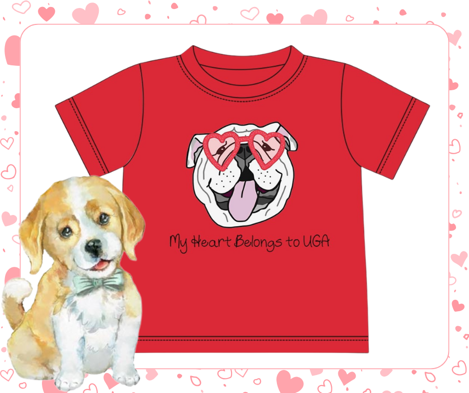 Boys UGA Love Shirt