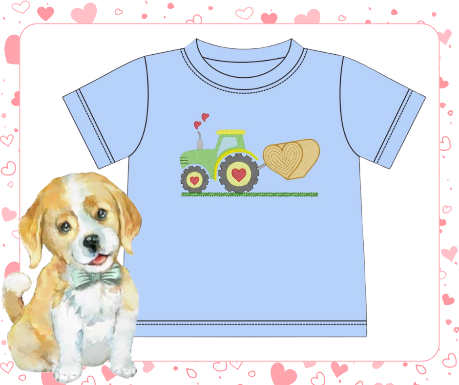 Boys Tractor Love Shirt