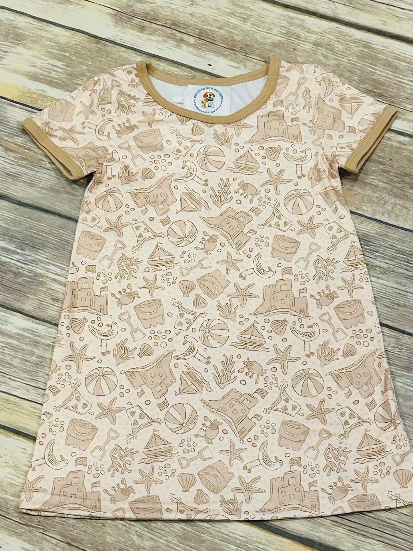 Girls Beach Bum Play Dress