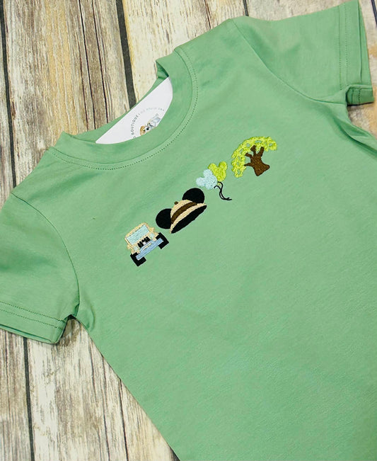 42- Boys Safari Shirt