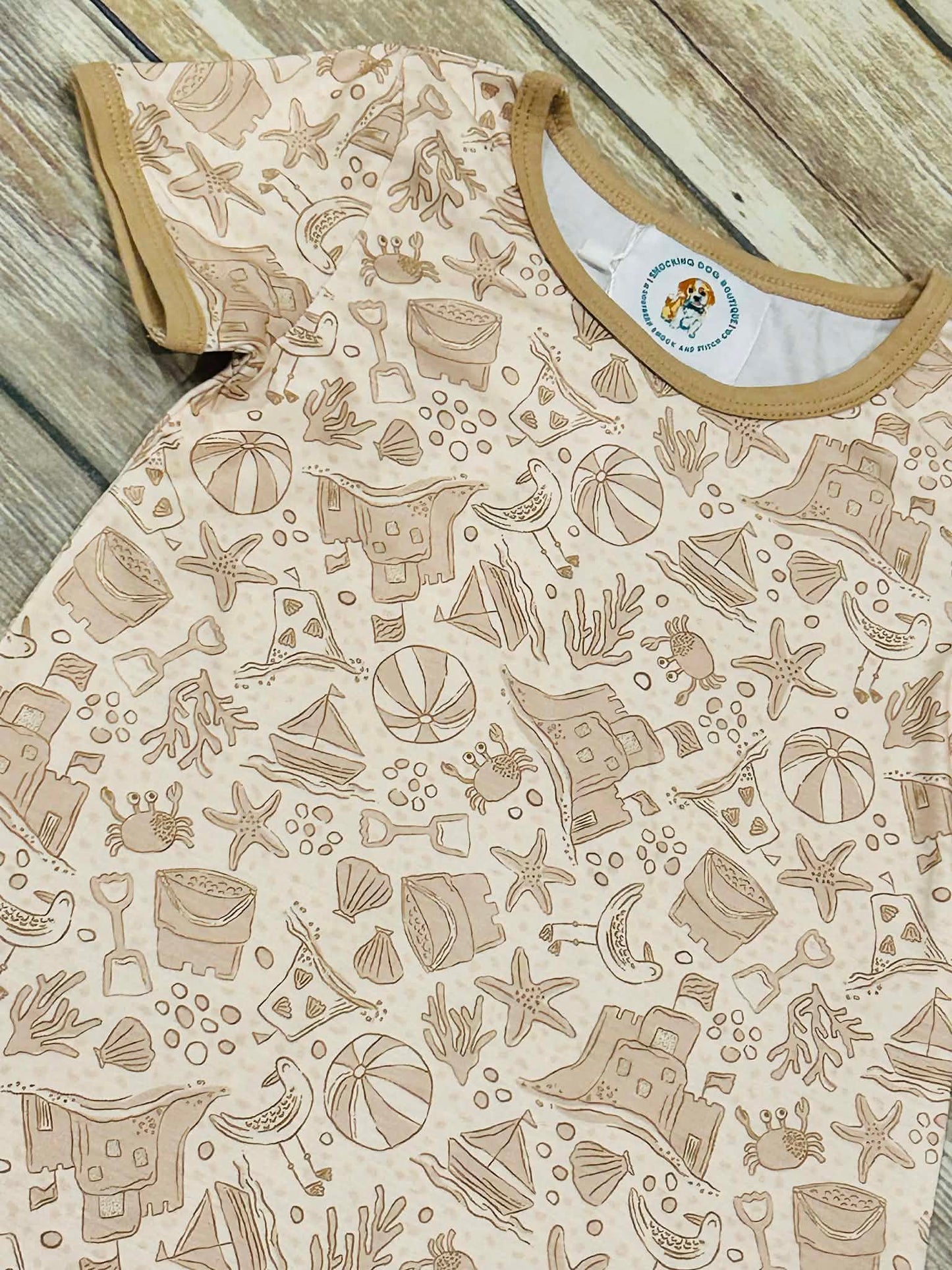 Girls Beach Bum Play Dress