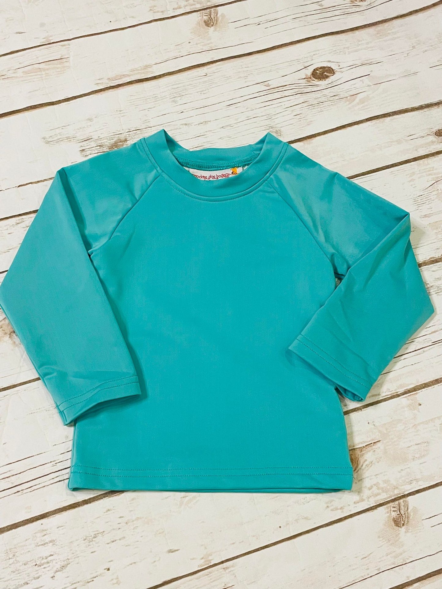 Green Long Sleeve Rash Guard